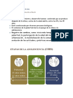 La adolescencia 11-20 años según la OMS