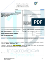 Evaluación LibreOffice Calc