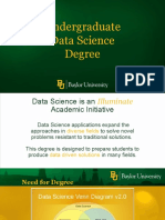 Undergraduate Data Science Degree