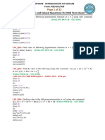 Mth643 Solved Questions Lec01-08