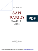 San Pablo_ Heraldo de Cristo - Josef Holzner