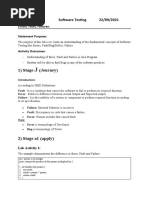 Lab2 Error Fault Failures