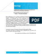 Circular General Sin Consulta 1 Proyecto Ejecutivo