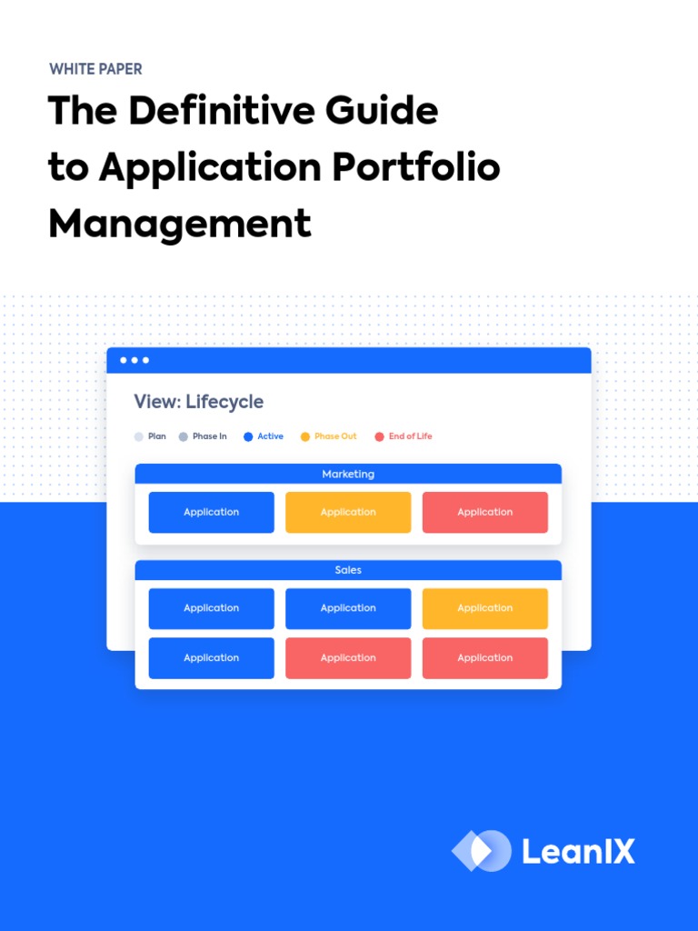 LeanIX Whitepaper Definitive Guide To APM | PDF | Cloud Computing ...