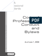 2008 Codeof Professional Conduct