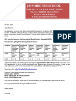 Olympiad Circular 2021-2022