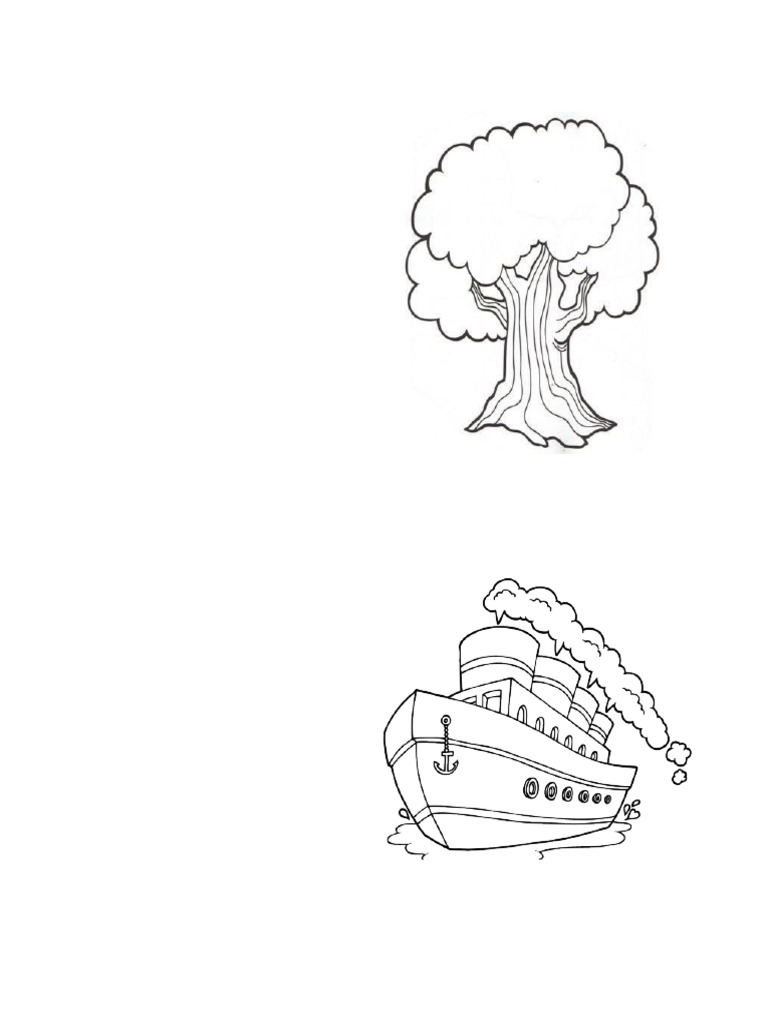 Abecedario para Colorear Con Sus Imagenes | PDF