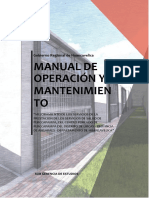 Manual de Operación y Mantenimiento