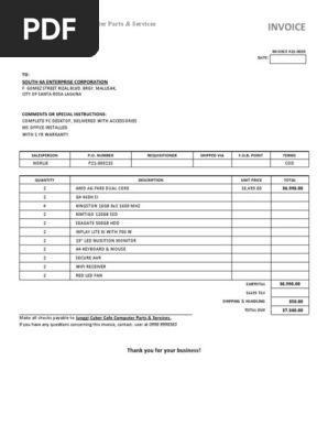 Sales-invoice