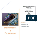 Guía de Seminario 5 Mitocondrias y Peroxisomas