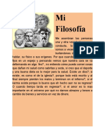 Mi Filosofia