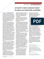 The Lesson of Ivermectin: Meta-Analyses Based On Summary Data Alone Are Inherently Unreliable