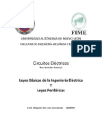 Leyes Básicas de la Ingeniería Eléctrica