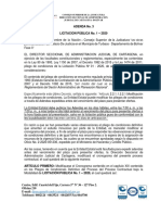 ADENDA No. 3 Licitacion Publica   No. 1 - 2020-