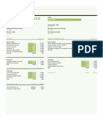 Hoja de Balance en Excel