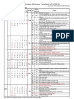 Academic Calendar For 2021/2022 First Semester (Aug.2021 Jan.2022) National Taiwan University of Science and Technology (TAIWAN TECH)