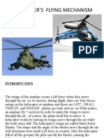 HELICOPTER’S  FLYING MECHANISM