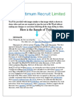 Optimum Recruit Limited