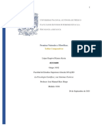 Tablas Comparativas Estructuralismo, Funcionalismo y Gestalt