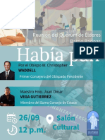 Modelo de Flyer - 2021-09-26 - Reunión Del Quorúm de Elderes