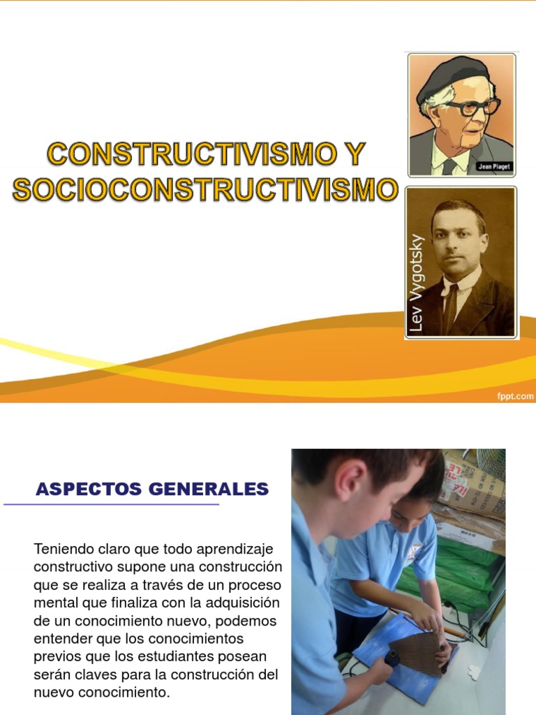 Constructivismo y Socioconstructivismo en Educación | PDF ...