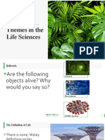 Themes in The Life Sciences