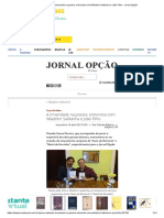 A irmandade na poesia_ entrevista com Wladimir Saldanha e João Filho - Jornal Opção