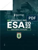 10° Simulado Esa 2022 Geral - Aviacao Questoes