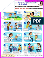 Leemos Historieta Sobre El Cuidado de La Salud