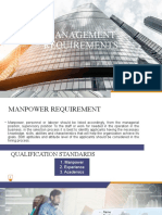 T7 Management Requirement