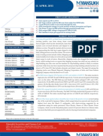 Market Outlook For 11 April - Cautiously Optimistic