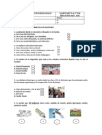 Evaluaciòn Inicial de Estudios Sociales 4