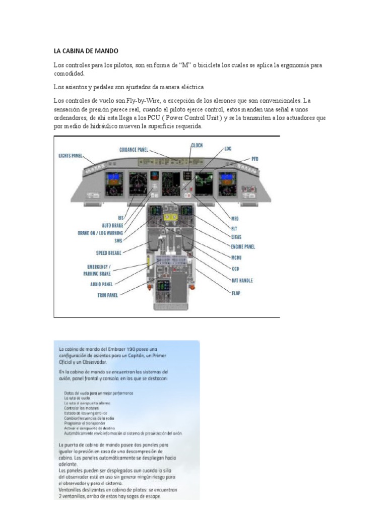 La Cabina de Mando | PDF | Avión | Aeronave