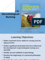 Introduction to Gerontological Nursing