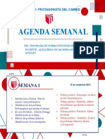 AGENDA SEMANAL 1