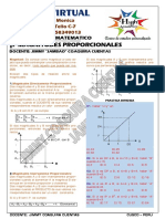 5 Magnitudes Proporcionales