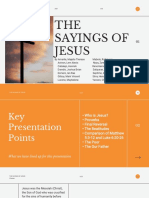 5 Sayings of Jesus