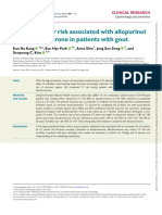 Cardiovascular Risk Associated With Allopurinol vs. Benzbromarone in Patients With Gout