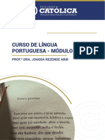 Curso de Língua Portuguesa - Módulo I