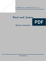 (Studies in Biblical Theology 46) Walther Schmithals - Paul and James (Studies in Biblical Theology 46) - SCM Press (1965)