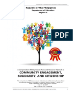 Community Engagement, Solidarity, and Citizenship DLP Appendices