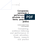 Composicao, Apreciação e Performance Cecilia Cavalieri e Keith Swanwick