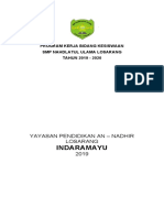 Program Kerja Bidang Kesiswaan SMP Nulos