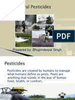 Agricultural Pesticides: Prepared By: Bhupinderpal Singh