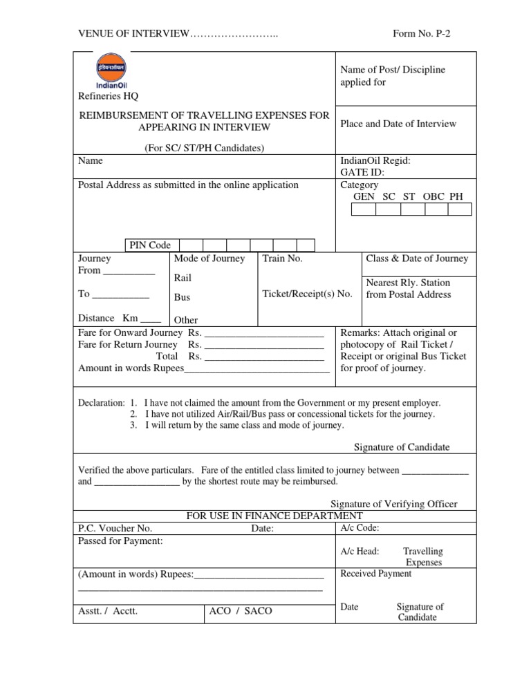 TA Form | PDF | Public Services | Public Transport