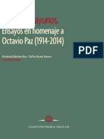 (Varios) Festines y Ayunos. Ensayos en Homenaje A Octavio-Paz-1914-2014