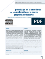 EL NEUROAPRENDIZAJE EN LA ENSEÑANZA DE LAS MATEMÁTICAS