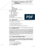 Unit-21 Project Formulation & Appraisal