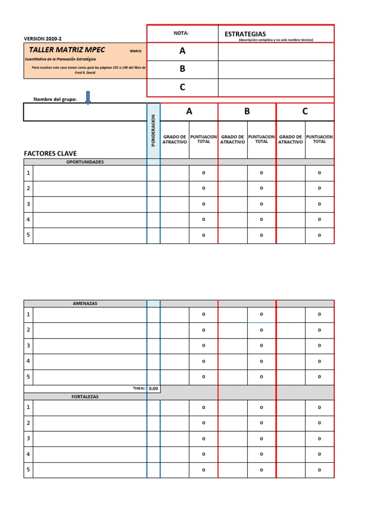 Taller 7 - Matriz Mpec | PDF