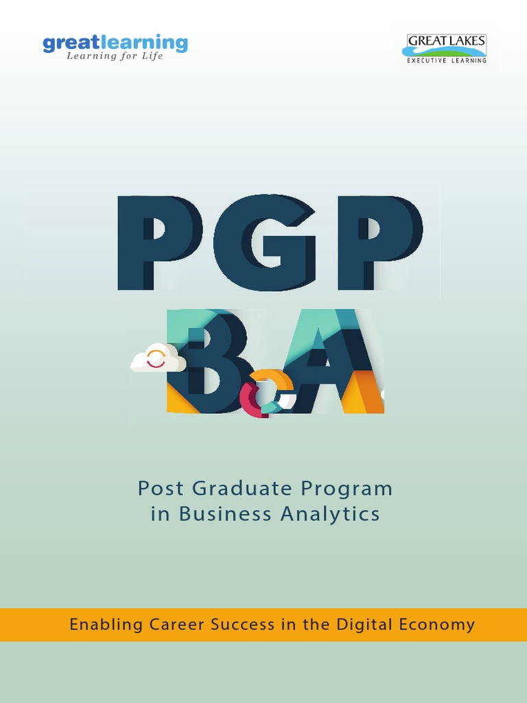 PGP Ba 7month Brochure | PDF | Analytics | Predictive Analytics